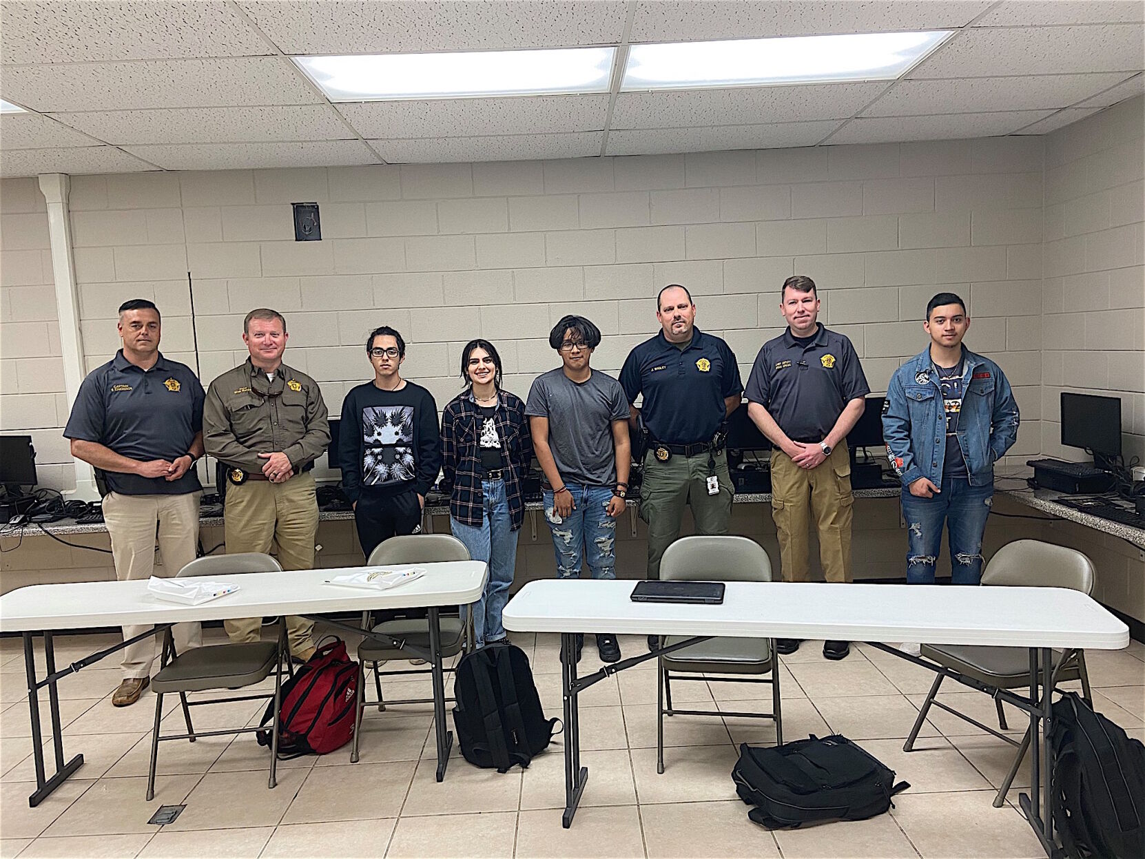 Sheriff’s Office speaks to Criminal Justice class, hosts Cub Scout Pack 184